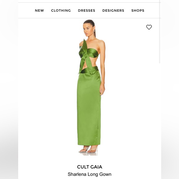 cult gaia Dresses & Skirts - XXS Cult Gaia Sharlena gown / dress -worn once for a few hours. classy & elegant